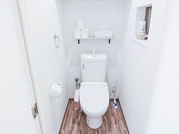 ウォシュレット完備！ - STUDIO QOQO STUDIO QOQO【スタジオ ココ】大阪あびこ店の設備の写真