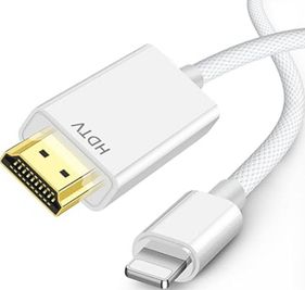 ライトニング-HDMIの変換ケーブル
→iPhone・iPadの画面をプロジェクター投影可能！ - エキ前会議室 リーフの設備の写真