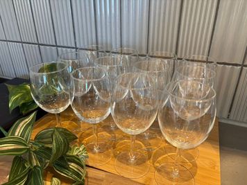 ワイングラス - あかたく 東京スカイツリーベース 歓送迎会シーズン TV YouTube 商用撮影 各種パーティーの設備の写真