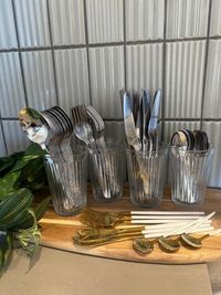 カトラリーセット
※箸もございます
２０名分 - あかたく 東京スカイツリーベース 歓送迎会シーズン TV YouTube 商用撮影 各種パーティーの設備の写真