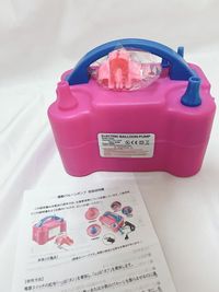 電動バルーンポンプ導入🎈 - セルフフォトスタジオ《シンデレラ》秋月ハイツ店 【伏見駅徒歩３分】セルフフォトスタジオ《シンデレラ》の設備の写真