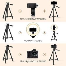 10インチリングライト無料♪ - 駅２分/完全個室/24時間即時予約OK 【シルビア大阪】駅近2分🚶大型テレビモニター/高速光回線の室内の写真