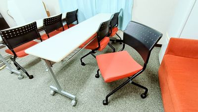 長時間でも疲れにくいクッション性能 - 淀屋橋セミナーセンター 【最大11名22㎡】11人貸会議室6階603号室の設備の写真