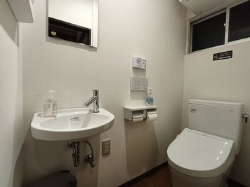 トイレです - Coffice 6名会議室の設備の写真