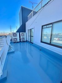 バルコニー
※バルコニー内喫煙可（室内禁煙） - NKビル　レンタルスペース NKビル3F レンタル会議室の設備の写真