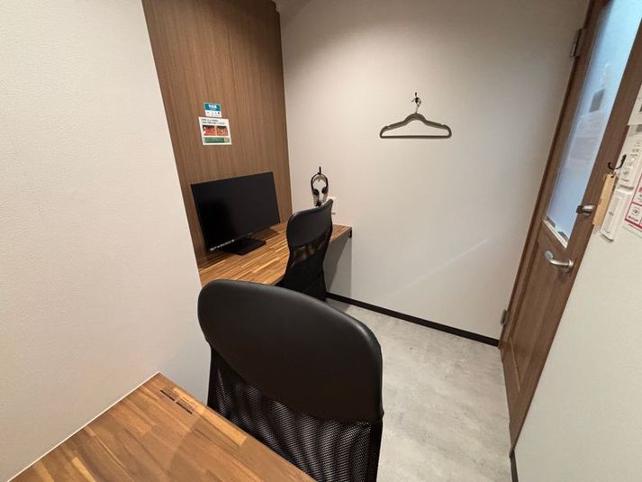 ２名個室（ブース8） - いいオフィス浜松町大門 by リンクフロンティア