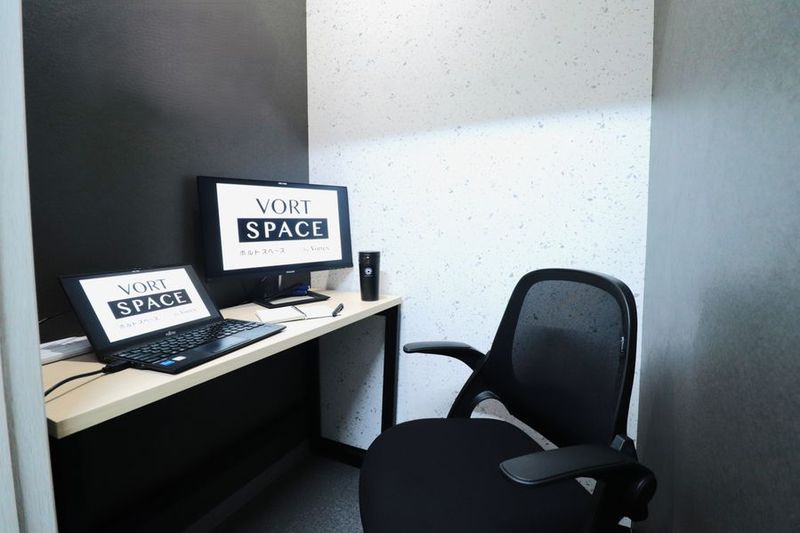 VORT SPACE 茅場町 7階　個室ブースNo.14（外部モニター付）の室内の写真