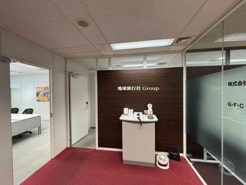 受付 - 茅場町駅前　貸し会議室 貸し会議室の入口の写真