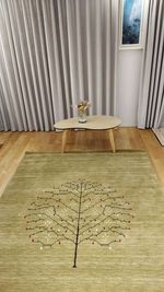 純毛絨毯　一年を通じて程よい温度を保ってくれてます。 - アートスポット櫻奏 一軒家貸切の室内の写真