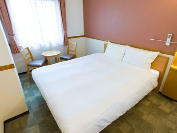 【東横INN北九州空港】ホテルの綺麗な客室でお得なデイユースプラン♫個室リモートワークやママ会等に最適✨【エコノミーダブル】 - 東横INN北九州空港