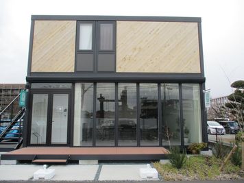 お部屋の外観はこちらです！※始めに別棟の受付までお越しください
 - U-SPACE　 久留米店 Communityの外観の写真