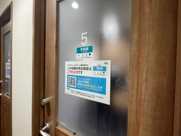 いいオフィス二子玉川 1名個室（ブース5）の室内の写真