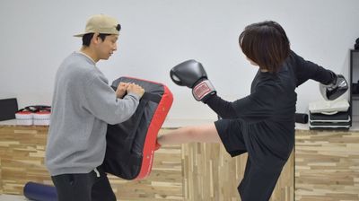 楽しくキックボクシングを楽しめます - 赤坂・溜池山王の貸スペース 【港区・赤坂】溜池山王駅徒歩3分！レンタルキックボクシングジムの室内の写真