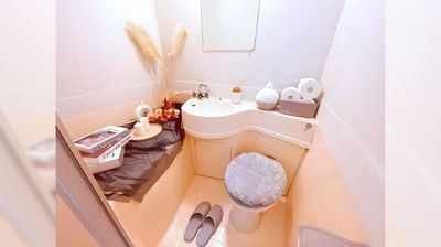 トイレ - レンタルサロン AndSTAR -Jupiter- 博多店の室内の写真