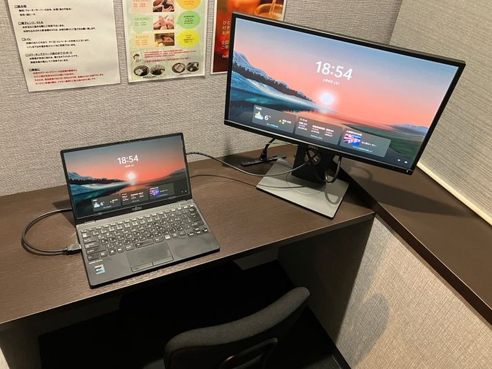 コワーキングスペース⑤ - 【ReBeCo】仕事に集中できる一人用コワーキングスペース