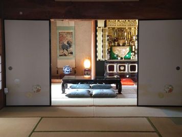和室と仏間 - 古民家COCONEの室内の写真