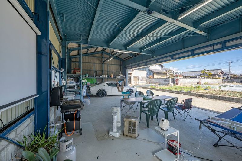  岐阜羽島　雨天でも安心のガレージBBQスペース - 古民家COCONE "Garage & barn BBQ"