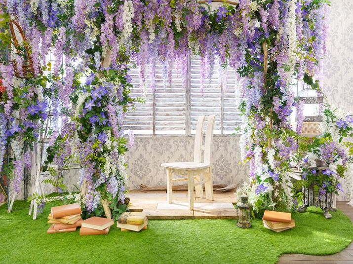 色彩豊かな花と自然光いっぱいのハウススタジオ - マリースタジオ