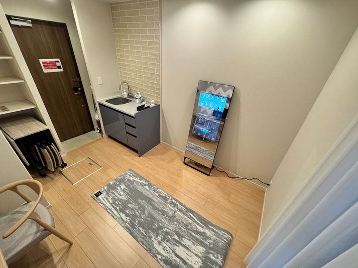 室内 - Residence G 経堂 【MIRROR FIT 体験】経堂 J01号室Office Aの室内の写真