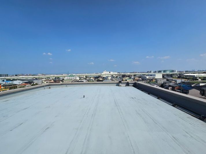【愛知県 マンション屋上 撮影スポット】絶景360度パノラマ！ - ガーデン山内　6階屋上スペース　バルコニー