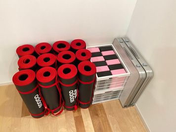 備品は使用後、元の場所にお戻しください。 - レンタルスタジオPiatto獨協大学前駅前店の設備の写真