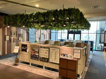 1名様用のWEB通話・会話可能席 - コインスペースイオンモール神戸南店