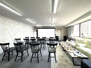 【Glow築地】 打ち上げならココ！✨懇親会｜オフ会｜説明会｜ゴミ捨て可[907]の室内の写真