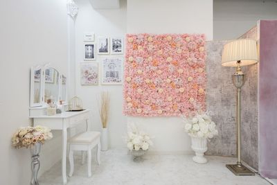 花壁
幅120㎝×高さ120㎝（上端高さ190㎝） - みらいスタジオ西池袋の室内の写真