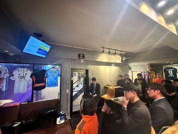 セミナーとしての利用 - 心斎橋sports bar BASE 立地最強！カフェ、バー、カラオケ利用ができるレンタルスペース！の室内の写真