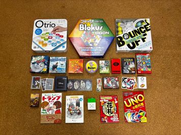 ゲームとゲームのルールブック - 新宿ミネルバビル 東新宿歌舞伎町のまるまるんちの室内の写真