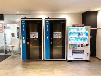 【テレキューブ】BiViつくば 1F　視線と音を遮る、プライベートな集中環境。(243-01) - テレキューブ BiViつくば 1F