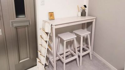 テレワークや作業にも使えるカウンターテーブルをご用意しました✨ - サンフロリア川崎パーティースペース パーティースペースの室内の写真