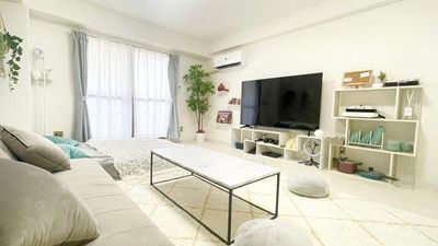 🉐直前割🉐くつろぎソファ＆大画面モニター🤍🥂タコパ🐙65型📺天満駅近☆ゲーム機充実🎮!! - 【Blume天満】