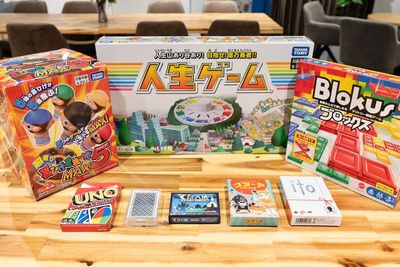 みんなで盛り上がるボードゲームもご用意🎲 - Aivicスペース元町中華街の設備の写真