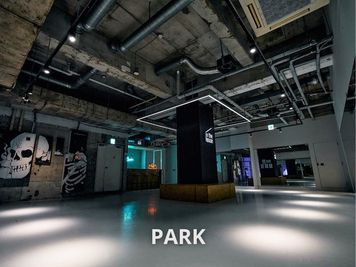 PARKスペース(80㎡) - in the house / Nishiwaseda ★イベント実績多数★おしゃれな地下空間でイベント・展示会・撮影の室内の写真