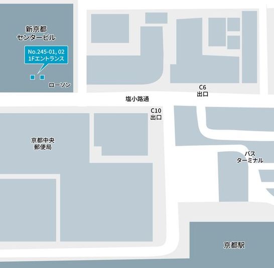 245-01 - テレキューブ 関電不動産京都ビル (新京都センタービル)1F