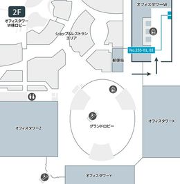 テレキューブ　晴海トリトンスクエア W棟2F 255-01の室内の写真