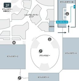 テレキューブ　晴海トリトンスクエア W棟2F 255-02の室内の写真