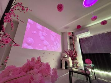 桜の装飾🌸期間限定✨ - 女性専用　アメニティ東桜２F 【リバーリッチ】アメニティ東桜2F　女性専用の設備の写真