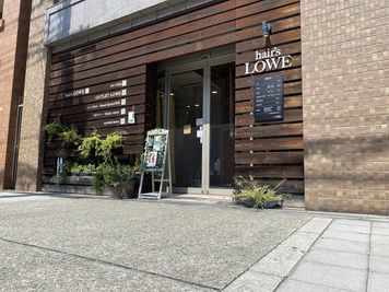ヘアーズローという美容室内でやってます - hair's LOWEという美容室内に併設 ホットペッパー有料プラン付き、商材使い放題、レンタルスペース★の外観の写真