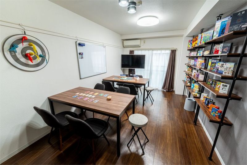 100種類以上のボードゲームを楽しめるオトナの秘密基地🎮✨ - ボードゲームスペースChiratto_心斎橋