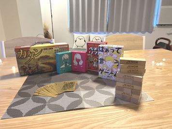人気のボードゲームもお楽しみください♪ - ヒトトキ三田店 ヒトトキ三田店　24H利用可能なマルチスペース🏠の室内の写真