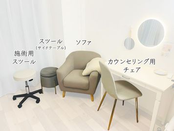 レンタルサロン AndSTAR -Jupiter- 博多店の設備の写真