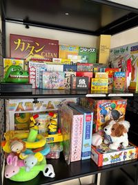 ボード（カード）ゲーム類は、遊びきれないほど大量に揃えています。 - シエスタ烏丸 〈シエスタ烏丸〉【1名～10名様専用】の室内の写真