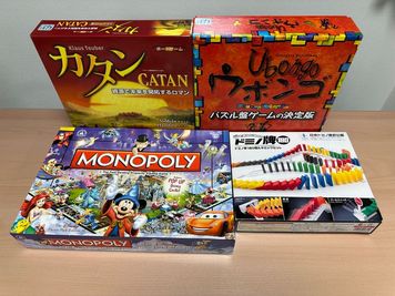 ボードゲーム - 赤レンガ倉庫と富士山を望むレンタルスペース「みなと」/「みらい」 富士山・みなとみらいを望む最上階の明るい会議室「みらい」の設備の写真