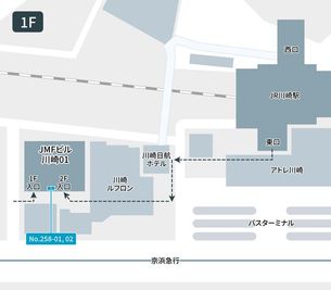 テレキューブ　JMFビル川崎01 258-01の室内の写真
