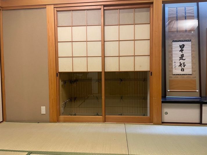 落ち着いた雰囲気の約8畳の和室スペース - レンタルスペース「zinnia」