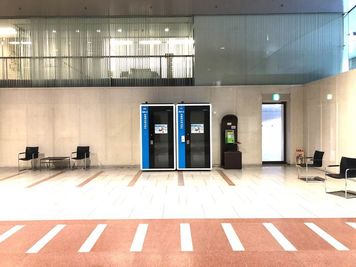 【テレキューブ】日本プレスセンタービル　視線と音を遮る、プライベートな集中環境。(269--02) - テレキューブ　日本プレスセンタービル