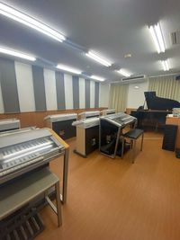 管楽器の練習にもオススメな広いお部屋です。 - ワンダーシティセンター 8Lルームの室内の写真
