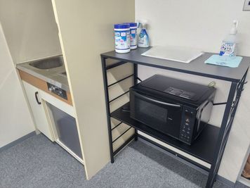 電子レンジも使用できます！ - 〈パノティ横浜〉space.GOの設備の写真